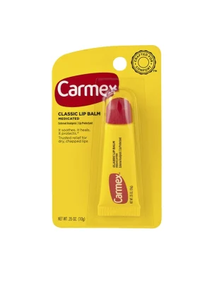 Захисний бальзам для губ Carmex Classic Lip Balm Medicated (м'ята), 10 г