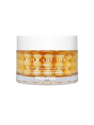 Капсульний крем с екстрактом золотого шовкопряда Medi-Peel Gold Age Tox Cream, 50 мл