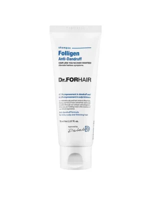 Шампунь проти лупи Dr.FORHAIR Folligen Anti-Dandruff Shampoo, 70 мл