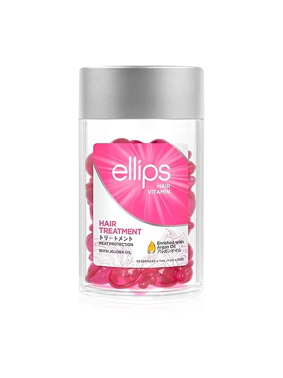 Капсули з маслом Жожоба Терапія для м'якості та живлення Ellips Hair Vitamin Treatment, штучні
