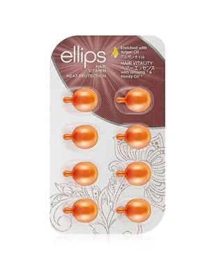 Капсули з женьшенем і медом Здоров'я волосся Ellips Hair Vitamin Vitality, 8 шт