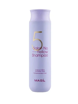 Фіолетовий шампунь проти жовтизни волосся Masil 5 Salon No Yellow Shampoo, 300 мл