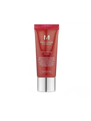 BB крем для чутливої шкіри MISSHA M Perfect Cover BB Cream SPF42/PA+++, тон 23, 20 мл