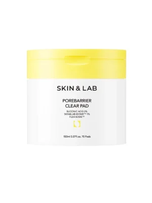 Багатофункціональні кислотні пілінг-педи SKIN&LAB Porebarrier Clear Pad, 70 шт