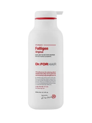 Зміцнюючий шампунь проти випадіння волосся Dr.FORHAIR Folligen Shampoo, 300 мл