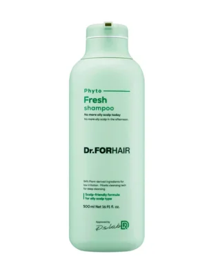 Міцелярний шампунь для жирної шкіри голови Dr.FORHAIR Phyto Fresh Shampoo, 500 мл