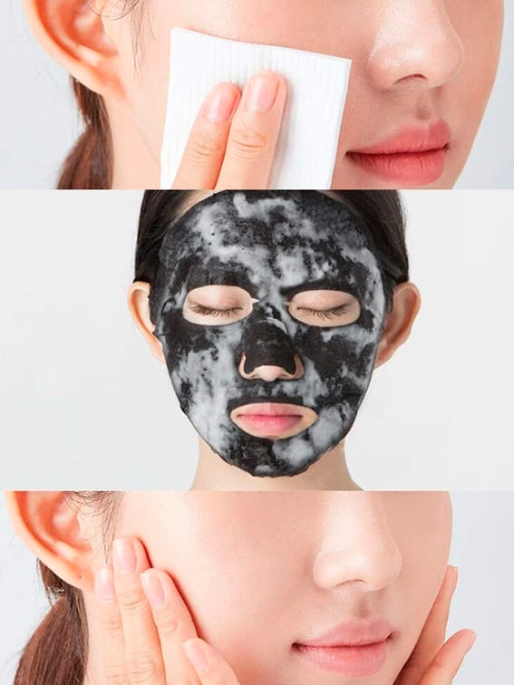 Киснева маска для звуження пор з вугіллям Dr.Jart + Porecting Solution Mask, 28 мл - Зображення 2
