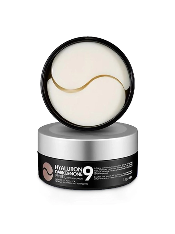 Освітлюючі патчі з пептидами MEDI-PEEL Hyaluron Dark Benone Peptide 9 Eye Patch, 60 шт