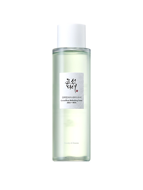 Тонер із кислотами Beauty of Joseon Green Plum Refreshing Toner AHA+BHA, 150 мл