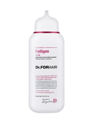 Маска-шовк-кондиціонер для волосся Dr.FORHAIR Folligen Silk Treatment, 300 мл