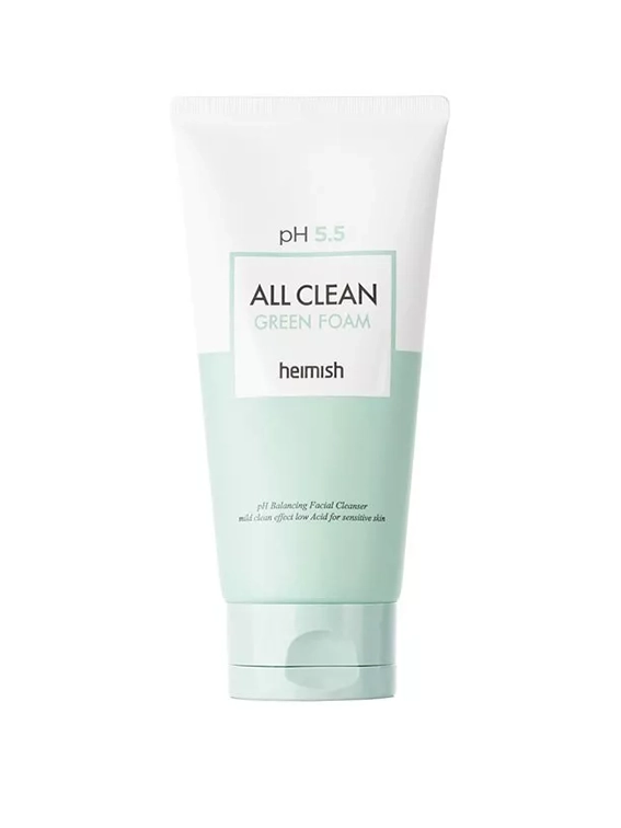 Пінка для вмивання з центелою pH 5.5 Heimish All Clean Green Foam, 150 мл