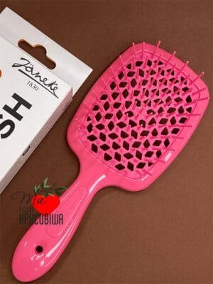 Щітка для волосся Янеке «Коралова» Janeke Superbrush The Original, Italy