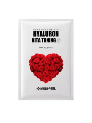 Тканинна маска з пептидами MEDI-PEEL Hyaluron Vita Toning Ampoule Mask, 30мл