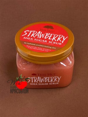 Скраб для тіла з ароматом полуниці Tree Hut Strawberry Sugar Scrub, 510г