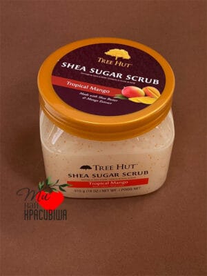 Скраб для тіла з ароматом тропічного манго Tree Hut Tropical Mango Sugar Scrub, 510г