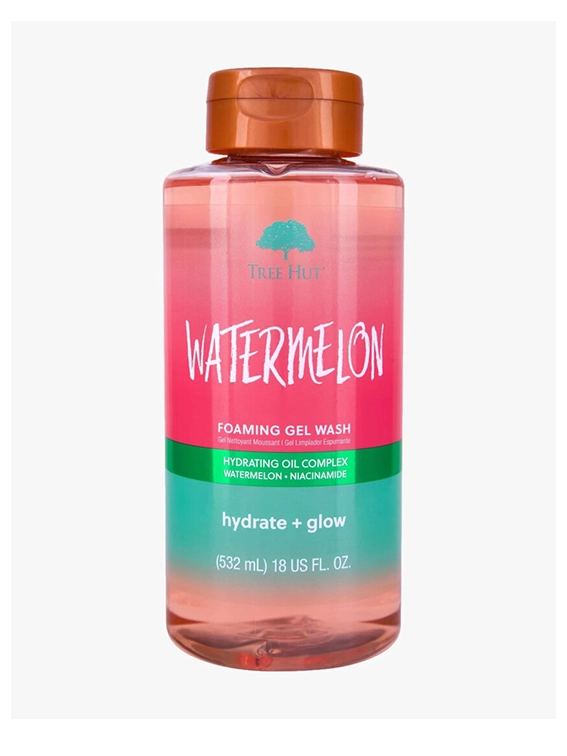 Гель для душу з ароматом кавуна Tree Hut Watermelon Foaming Gel Wash, 532 мл