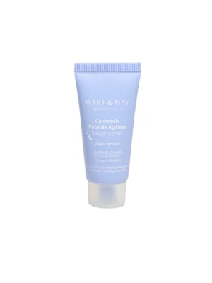Нічна маска з пелюсток календули mary&may calendula peptide ageless sleeping mask, 30г