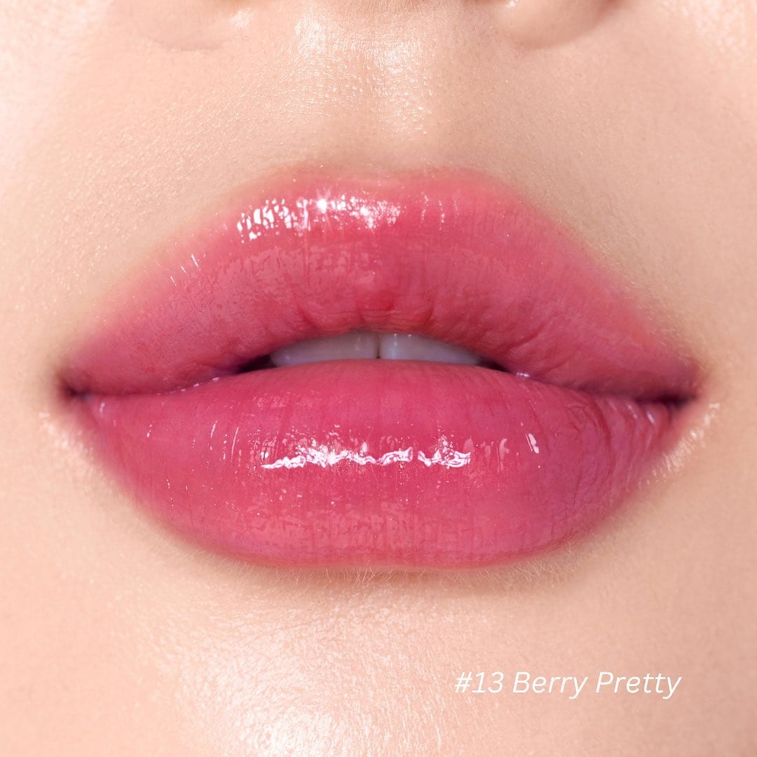 Рідкий глянцевий тінт-блиск для губ Peripera ink Mood glowy Tint (13 Berry Pretty), 4 г - Зображення 2