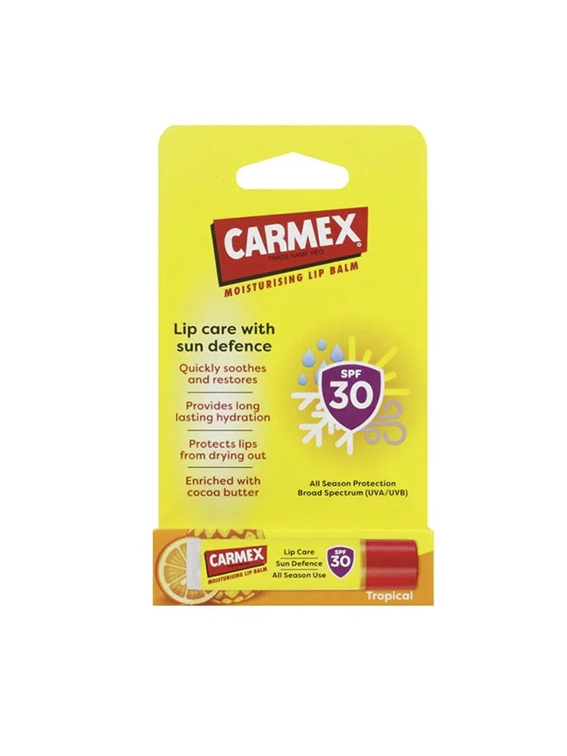 Захисний бальзам-стік для губ Carmex Tropical Sun Defense 30 spf, шт