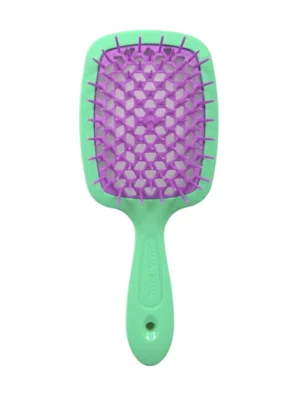 Щітка з особливою масажною базою зелена JANEKE SuperBrush Green Fucsia, шт