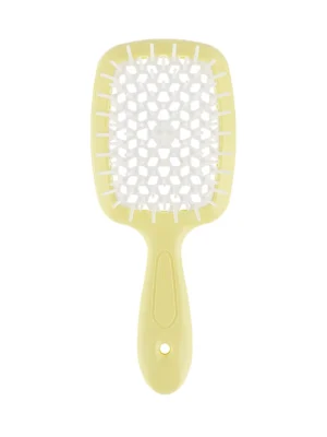 Щітка з особливою масажною базою жовта JANEKE SuperBrush Nude Yellow, шт