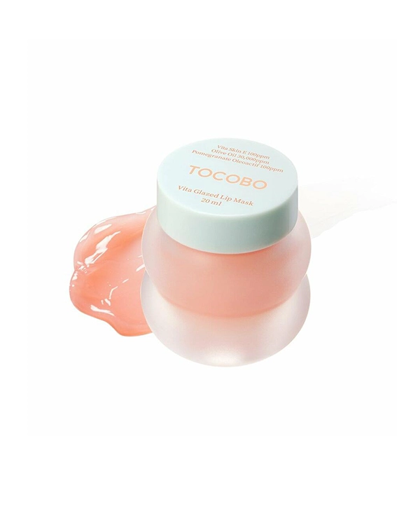Живильна маска для губ з ефектом глазурі tocobo vita glazed lip mask, 20 мл