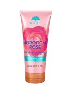 Живильний лосьон для тіла з троянди tree hut moroccan rose hydrating body lotion, 251 мл