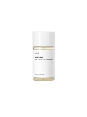 Гідрофільна олія для глибокого очищення шкіри anua heartleaf pore control cleansing oil, 20 мл