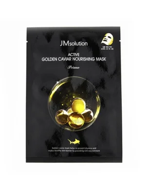 Тканинна маска з золотом та ікрою JMsolution Active Golden Caviar Nourishing Mask Prime, шт