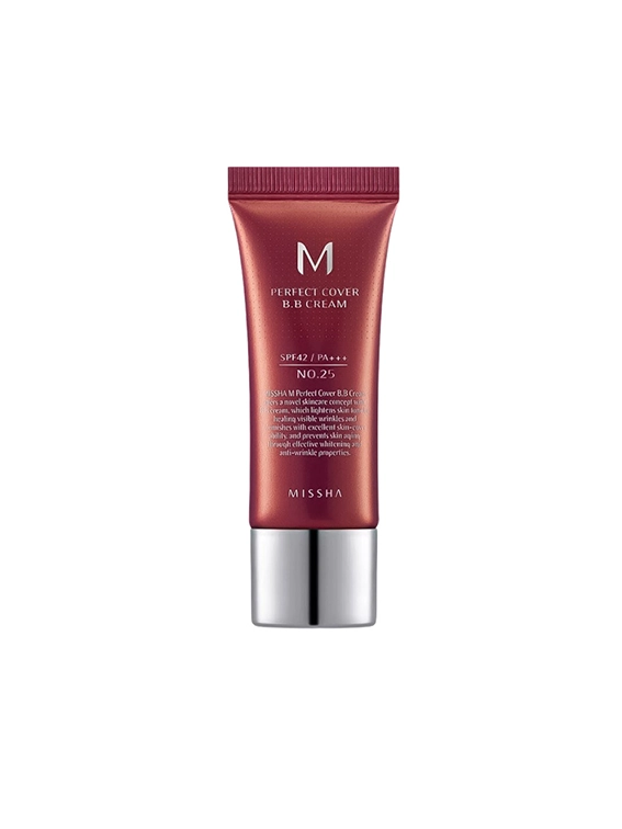 Ідеальний ВВ-крем MISSHA M Perfect Cover Blemish Balm BB Cream SPF42 PA++(тон 25), 20 мл