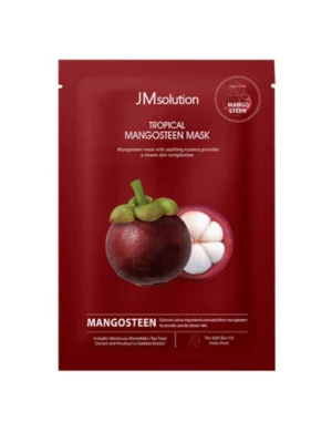 Освітлювальна тканинна маска JMsolution Tropical Mangosteen Mask, 30мл