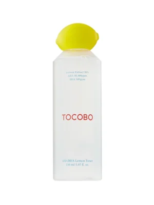 Лимонний тонер з кислотами AHA та BHA TOCOBO AHA BHA Lemon Toner, 150мл