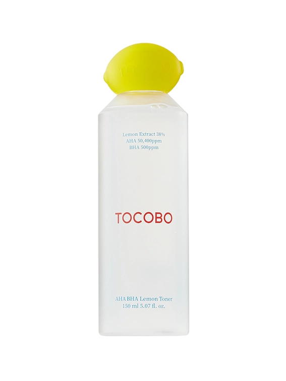 Лимонний тонер з кислотами AHA та BHA TOCOBO AHA BHA Lemon Toner, 150мл