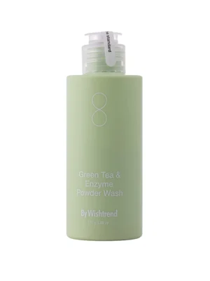 Ензимна пудра для очищення обличчя By Wishtrend Green Tea & Enzyme Powder Wash, 110г
