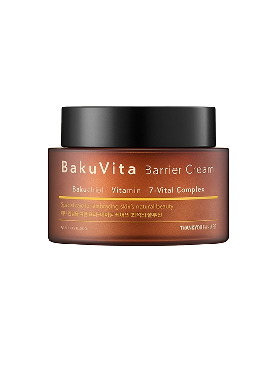 Зволожувальний крем з бакучіолом THANK YOU FARMER BakuVita Barrier Cream, 50 мл