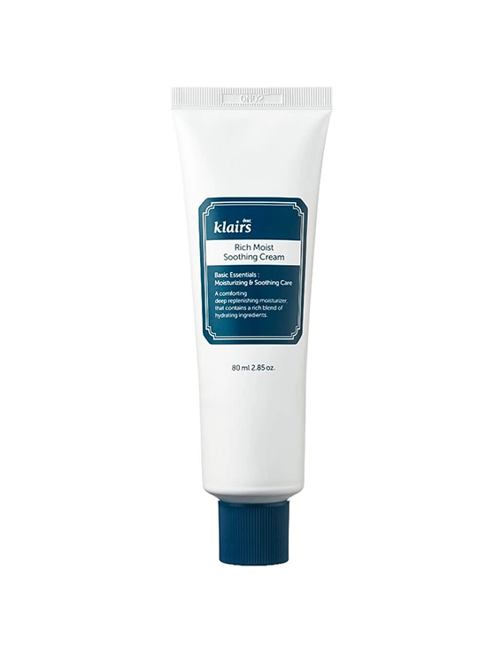 Зволожуючий крем для обличчя Dear Klairs Rich Moist Soothing Cream, 80 мл