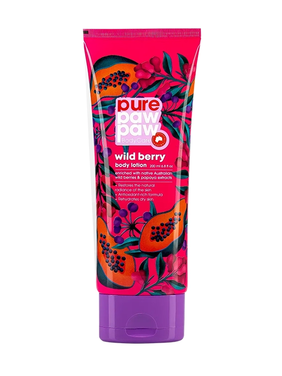 Лосьйон для тіла з ароматом лесної ягоди Pure Paw Paw Body Care Wild Berry Lotion, 200 мл
