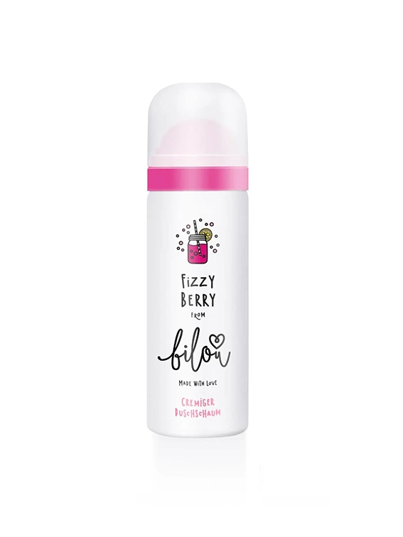 Ароматна пінка-мус для душу "Ігристі фрукти" Bilou Fizzy Berry Foam, 50 мл