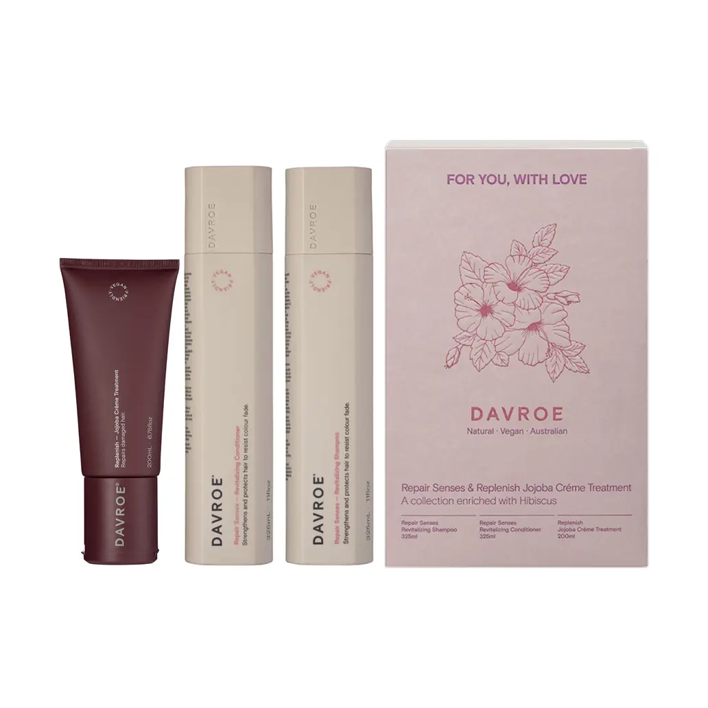 Набір тріо для відновлення волосся DAVROE Repair Senses Mothers Day Trio - Зображення 3