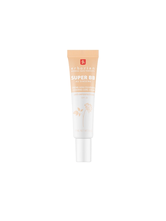 Тональний крем-догляд із SPF20 Erborian Super BB Ginseng Clair, 15 мл
