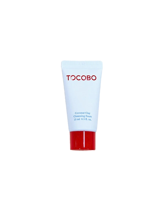 Очищаюча пінка для жирної шкіри з глиною Tocobo Coconut Clay Cleansing Foam, 15 мл