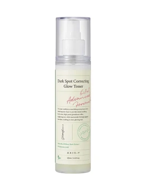 Освітлювальний двофазний тонік у формі спрею Axis-y Dark Spot Correcting Glow Toner, 125ml