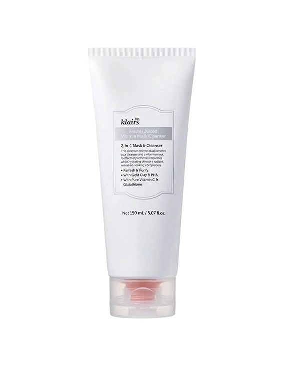 Очищуюча маска з вітаміном С DEAR KLAIRS Freshly Juiced Vitamin Mask Cleanser, 150 мл