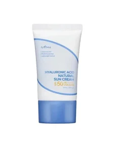 Мінеральний сонцезахисний крем ISNTREE Hyaluronic Acid Natural Sun Cream, 50 мл