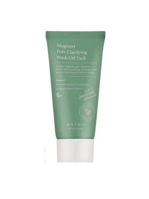 Глиняна маска з полином AXIS-Y Mugwort Pore Clarifying Wash Off Pack, 50мл