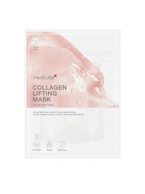 Тканинна маска маска з колагеном MEDICUBE Collagen Lifting Mask, 27 мл