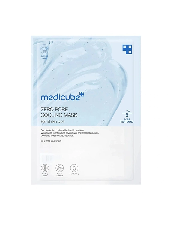 Охолоджувальна маска для звуження пор MEDICUBE Zero Pore Cooling Mask, 27 мл