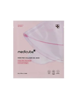 Гідрогелева маска з PDRN та колагеном Medicube PDRN Pink Collagen Gel Mask, 28 мл