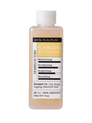 Поживний тонер-есенція для обличчя Derma Factory Kombucha 80% Treatment, 150 мл
