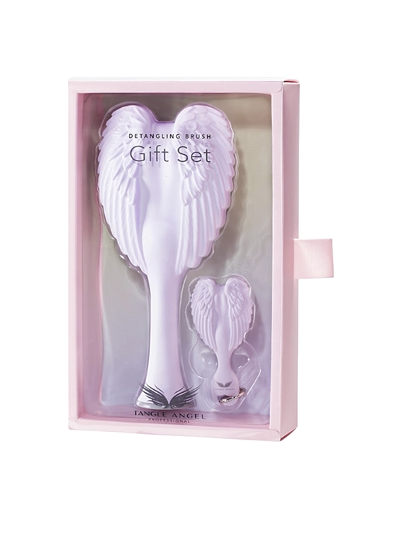 Подарунковий набір Tangle Angel 2.0 & Keyring Detangling Gift Set Matt Lilac
